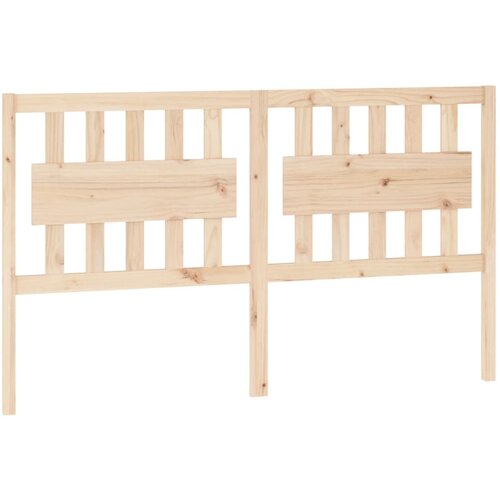 Maison Chic posteljno vzglavje - vzglavna omarica - nočna omarica 165,5x4x100 cm trdna borovina, (21704606) Slike