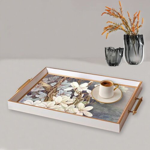Aberto Design Poslužavnik TPB9937 50 x 29 x 3.5 cm, Šareni Cene