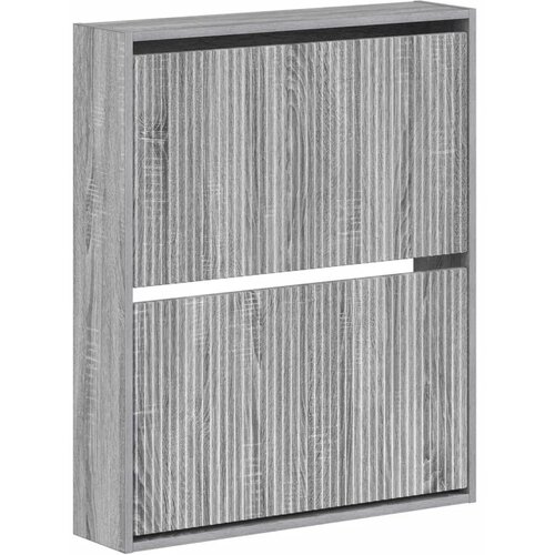  Ormar za cipele na zidu ARNHEM 71 x 17 x 86 cm Siva Sonoma - Siva Sonoma Cijene