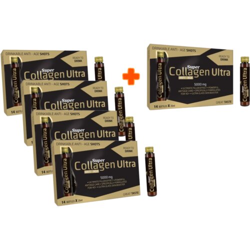 Aleksandar Mn Kolagen Super Collagen Ultra AntiAge 14x25ml, 4+1 pakovanja Cene