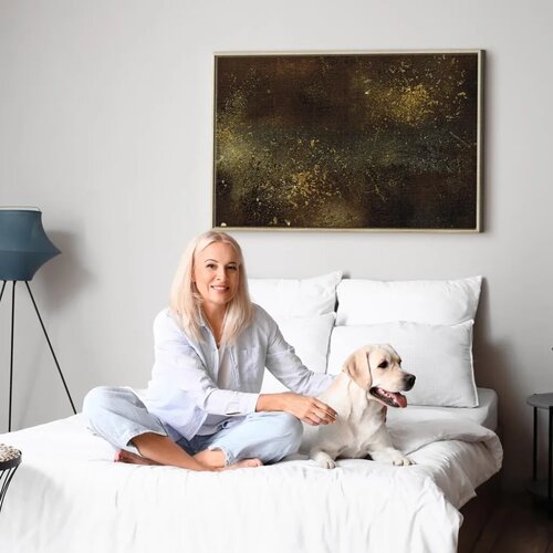  Slika - Golden Constellation (1 Part) Wide 90x60 Slike