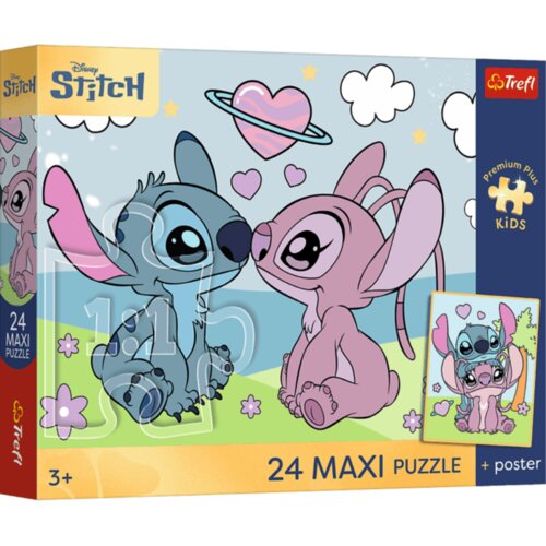 Trefl Disney Stitch i Angel Maxi slagalica od 24 dijela - Cijene