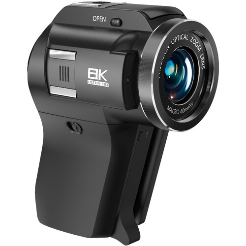 INF Profesionalna vlogging kamera z 8x optičnim zoomom in 5K/4K videom Black, (5000282837) Cene