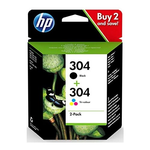  Kartuša HP 304 črna/black + HP 304 barvna komplet (3JB05AE) - original MEGA AKCIJA z BREZPLAČNO DOSTAVO! Cene