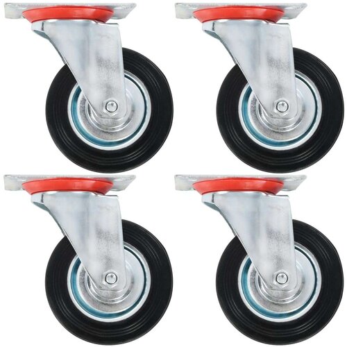  Gibljiva kolesa 4 kosi 100 mm, (20777389) Slike