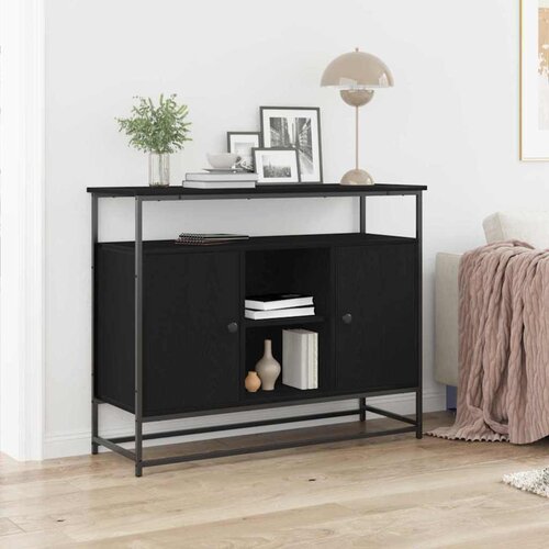  Kreveta Crni hrast 100 x 35 x 80 cm Konstruirano drvo Cijene