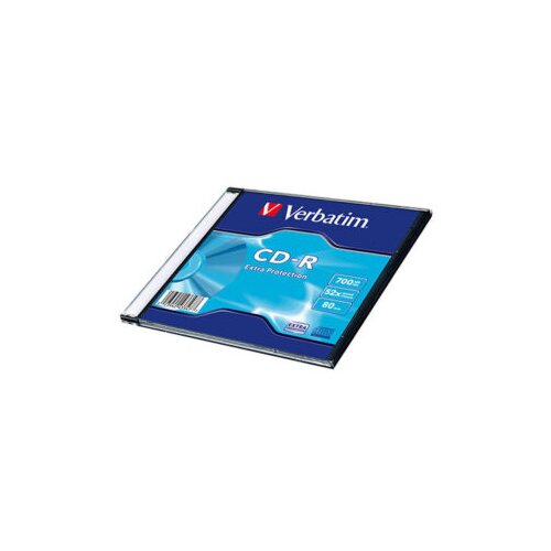  CD-R,VERBATIM, 700 MB,52X,EXTRA PRO.SLIM CASE Slike