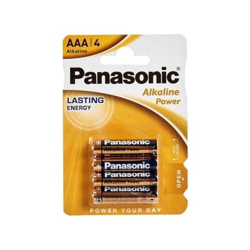 Panasonic baterija Alkalne LR 03 AAA 4 kom. Slike