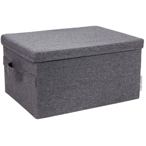 Bigso Box of Sweden Siva &amp;scaron;katla za shranjevanje Wanda, 30 x 20 cm Slike