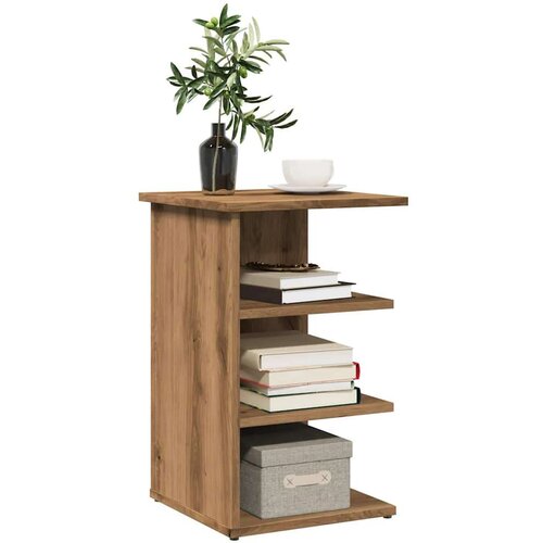 VidaXL Komoda Artisan hrast 35x35x55 cm izrađeno drvo Slike