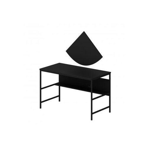 Hanah home radni sto greta matte 7041 black Slike