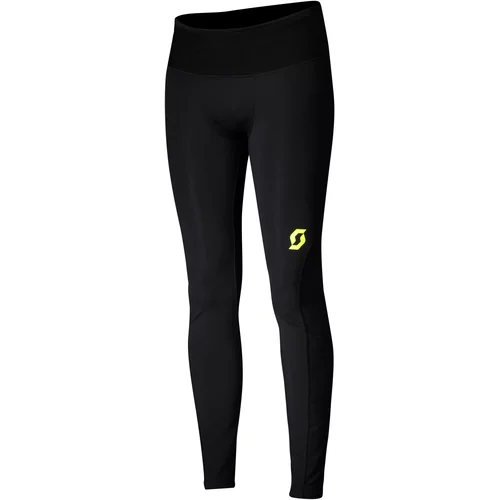 Scott Men's Leggings Full Tight RC RUN Black/Yellow