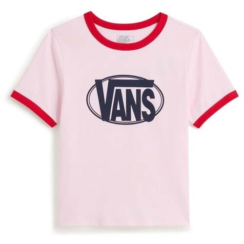 Vans Majice & Polo majice Camisetas Mujer Mod&egrave;le Vn000txswht1 Rožnata Cene