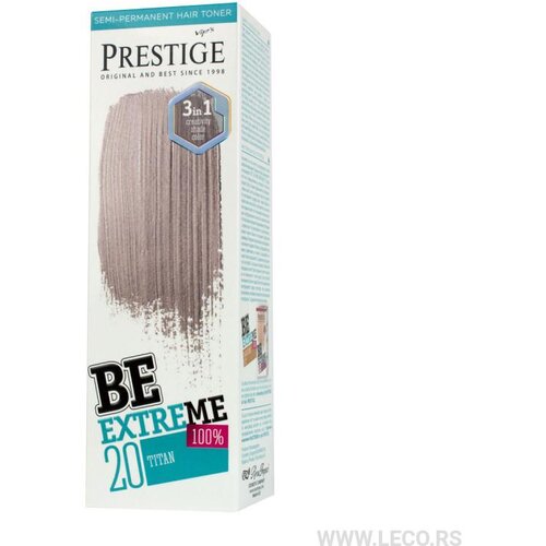 Prestige Polutraјni tonik za kosu BE EKSTREME Titan, 100 ml Slike