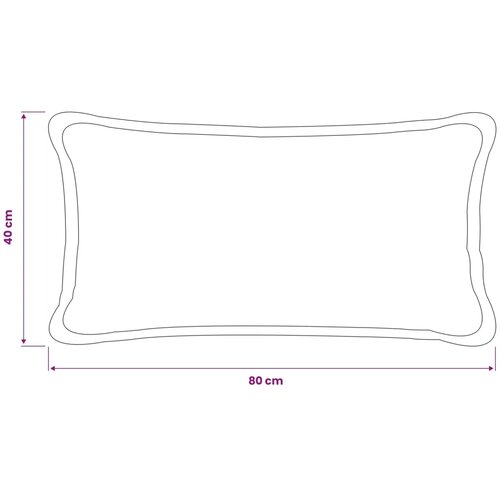  Presvlaka za jastuk 6 kom. HOUTEN Tamnosiva 40 x 80 cm Boucl&amp;eacute; - Tamnosiva 40 x 80 cm 6 Slike