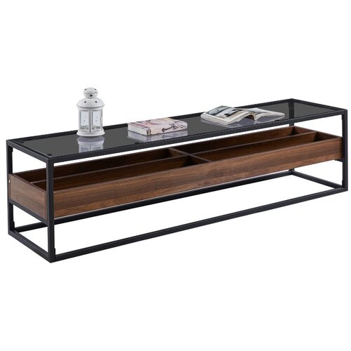 Matis TV komoda POPRAD TV 160x40x40cm crna Slike