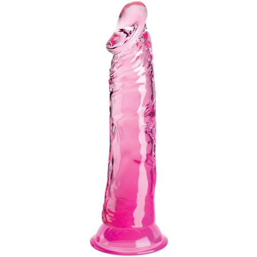 King Cock CLEAR - REALISTIC PENIS 19.7 CM PINK Slike