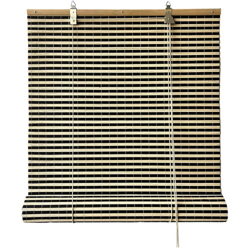 Gardinia Crna/u prirodnoj boji rolete od bambusa 200x160 cm Vela – Cijene