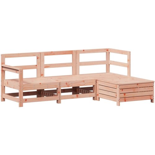 vidaXL 4-dijelni set vrtnih sofa od masivne duglazije i jelovine Cene