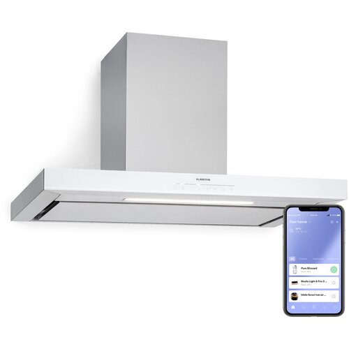 Klarstein Alinea 90, napa, 90 cm, zidna, WiFi, A++, 500m³/h, ekran osjetljiv na dodir Cijene