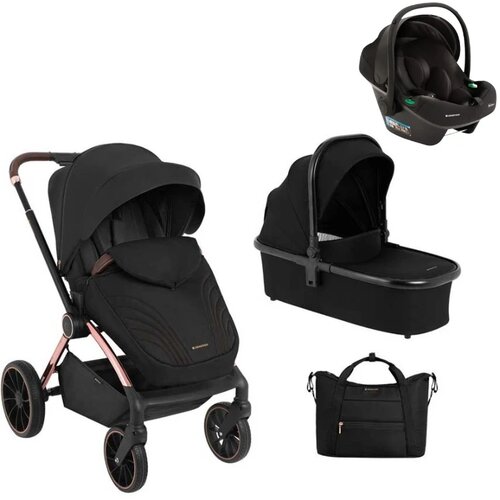 Kikka Boo kolica za bebe 3u1 Kara Black, 0m+ Cene