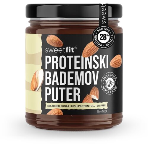  Vanila i kokos - Proteinski bademov puter 170g Slike