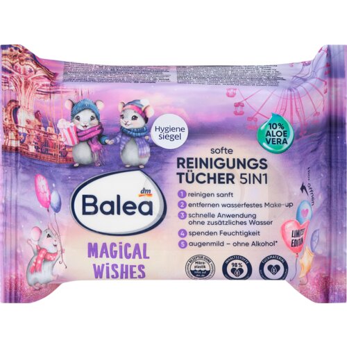 Balea MAGICAL WISHES Maramice za čišćenje lica 25 kom Cene