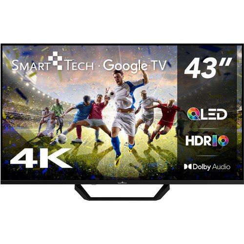 Smart Tech QLED TV sprejemnik 4K, 43QG06V2, 109cm Slike