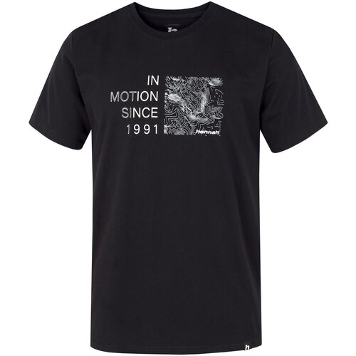 HANNAH Men's cotton T-shirt ALSEK anthracite Cene