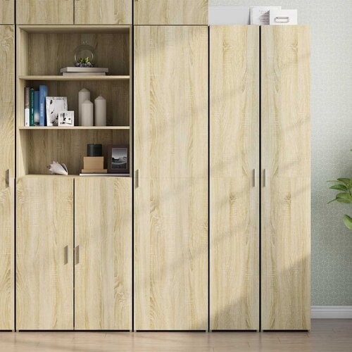  Visoka komoda hrasta sonome 45x42,5x185cm od konstruiranog drva Cijene
