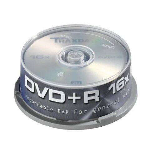 Traxdata OPTIČKI MEDIJ DVD+R 16X CAKE 25 Slike