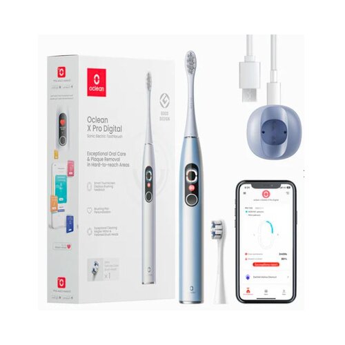 Oclean električna zobna ščetka X Pro Digital Set zlata Cene