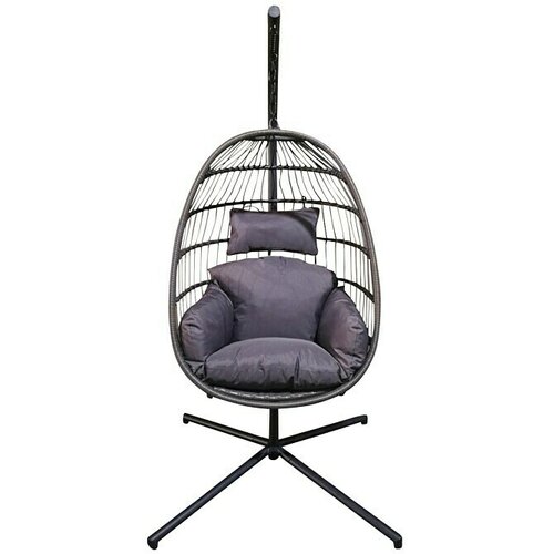  Fotelja Deluxe, s jastukom (93 x 95 cm, Sive boje) Cijene