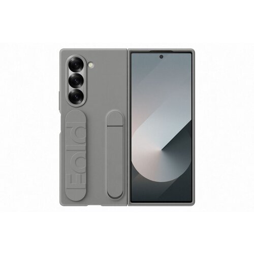 Samsung silikonska futrola za galaxy z fold 6, siva Slike
