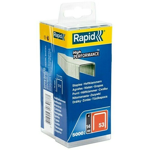 Rapid Spajalice (Dubina spojnice: 14 mm, Čelik, 5.000 Kom., Širina: 0,75 mm, Blister pakiranje) Cijene