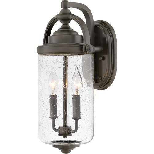Elstead Lighting Elstead Hinkley Willoughby Zunanja stenska svetilka, oljno drgnjena bronasta, IP44, (22100217) Cene