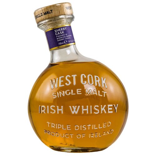 West Cork Viski Single Malt - Sherry Cask 0.7l Slike