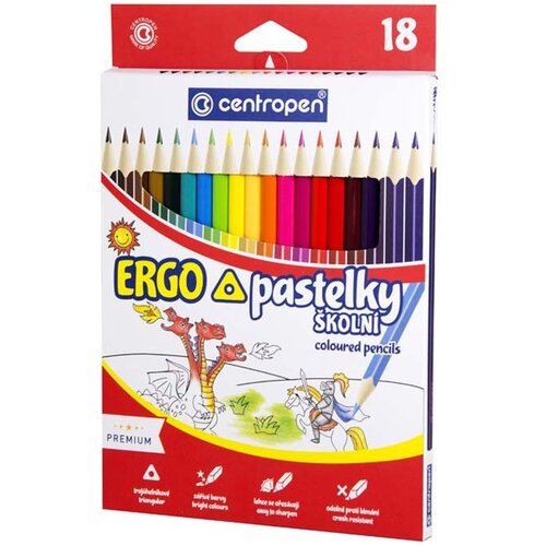 CENTROPEN drvene bojice ergo 18 komada 9521 Cene