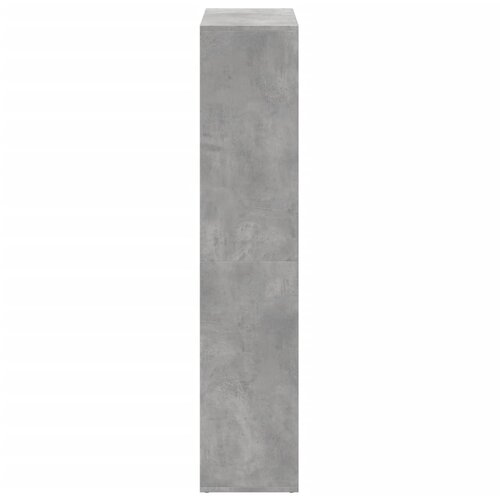  pregrada / regal za knjige sivi 69,5x29x137,5 cm drveni Slike