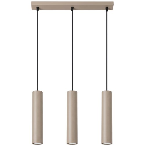 Sollux Lighting Viseča svetilka LAGOS 3L taupe, (5000352150) Cene