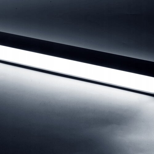  LED luster na sajli LED/44W/230V 6000K 120 cm crna Slike