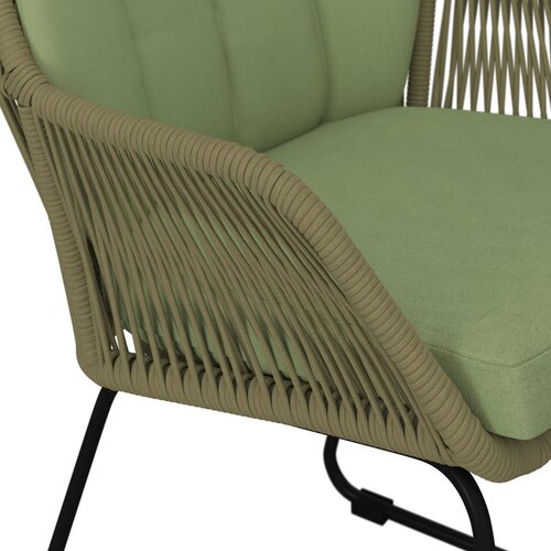 Ambia Garden VRTNI SEDEŽ aluminij, jeklo temno zelena Cene