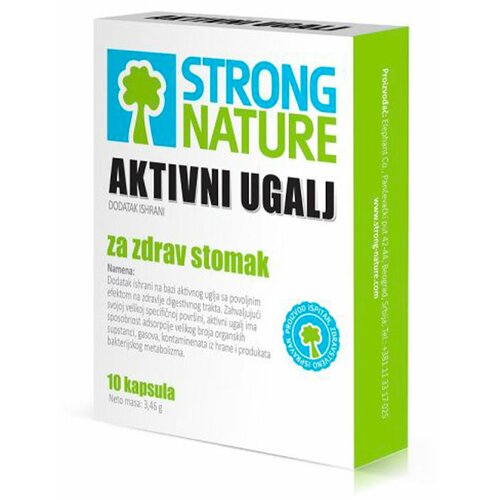 Strong Nature aktivni ugalj 10/1 100545 Cene