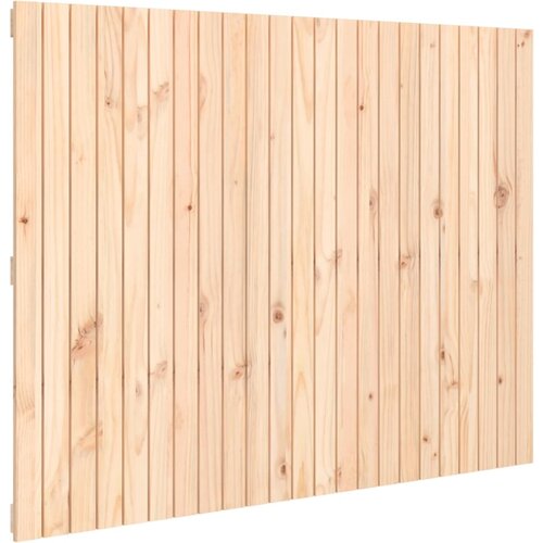  Zidno uzglavlje 146,5x3x110 cm od masivne borovine Slike