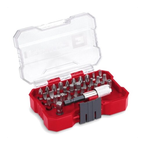 Einhell xs-case 32-del set bitova, 1/4" 25mm bit, mag. nastavak 60mm ( 49118693 ) Cene