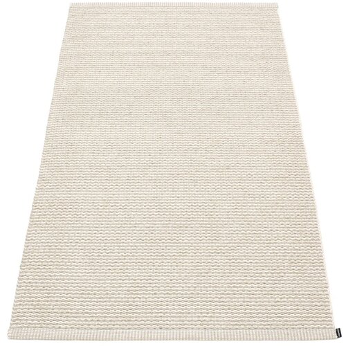 Pappelina kremno bela notranja in zunanja preproga 85x160 cm mono linen vanilla &amp;ndash; Slike
