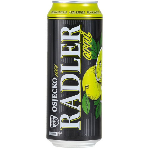 OSJEČKO Pivo Osječko crni Radler limun lim 0,5 l Slike
