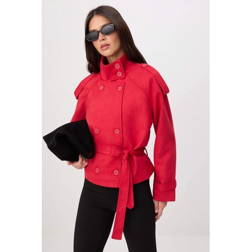 Trendyol Milla ženski mantil Twoss26Tr00009, crvena Cene
