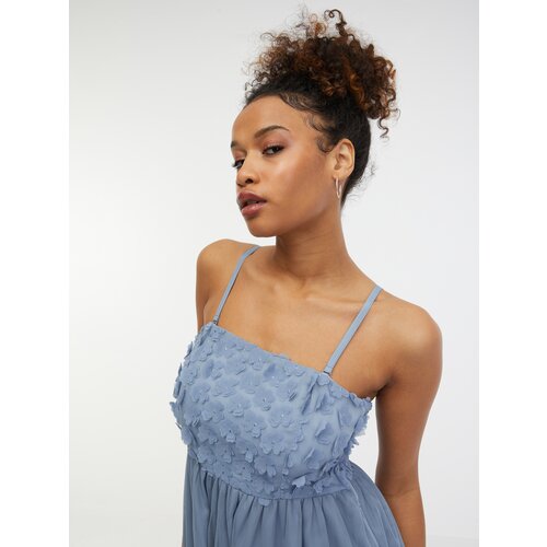 Orsay Light Blue Women's Midi Dress - Women Cene