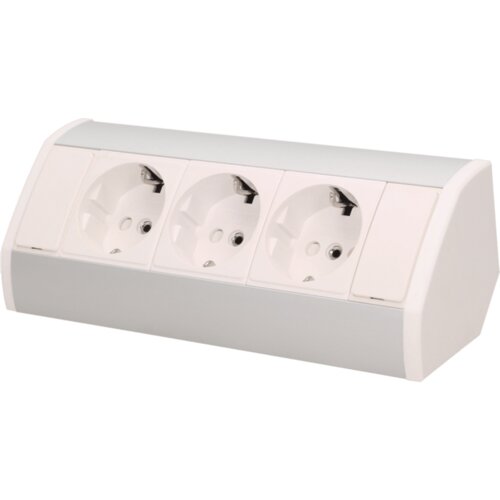 Orno Produžni kabel sa 3 x Schuko utičnice, ugradbena – OR-GM-9001/W-G(GS) Cijene